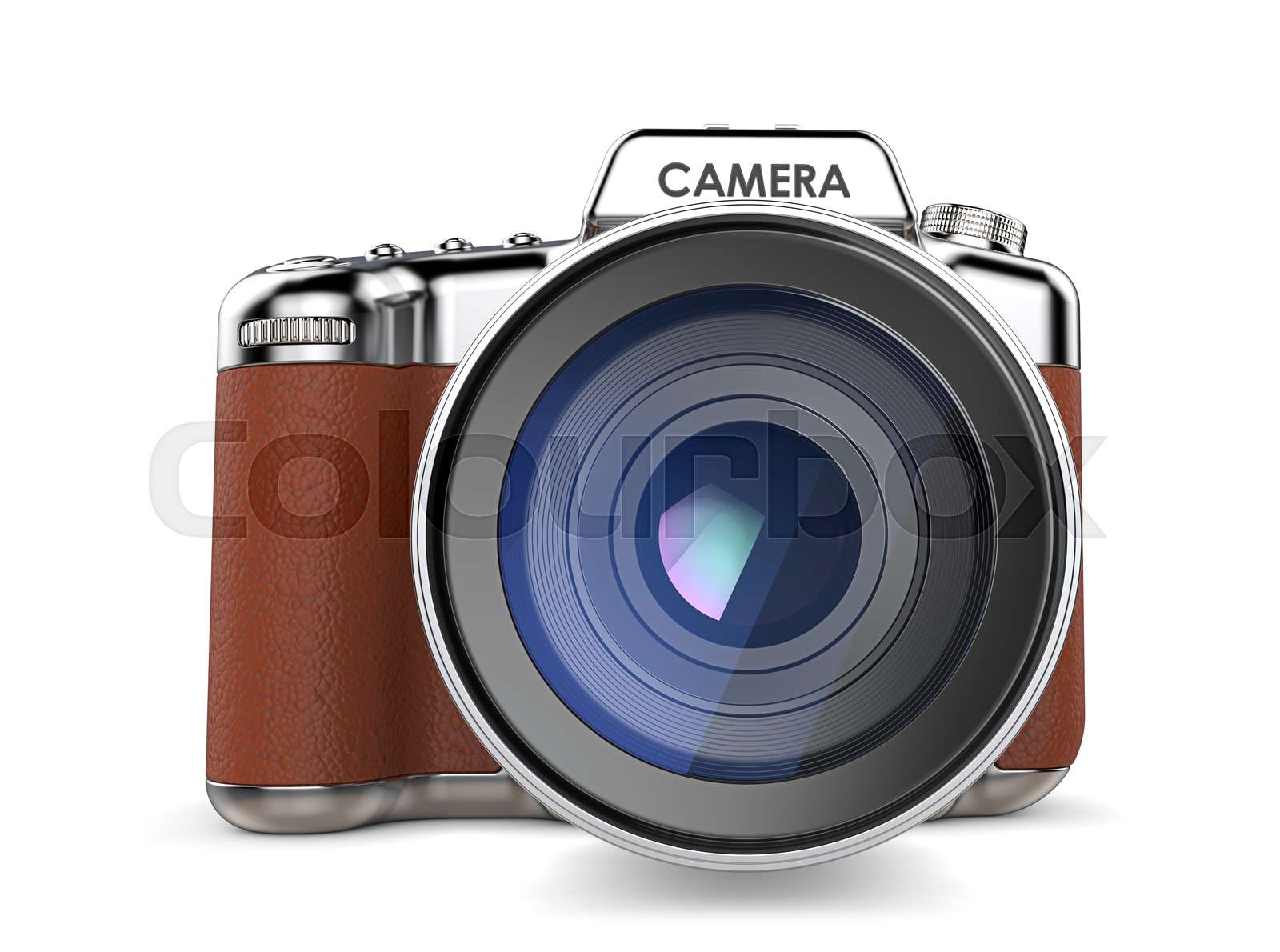kamera, gammeldags, varemærkefri | Stock foto | Colourbox