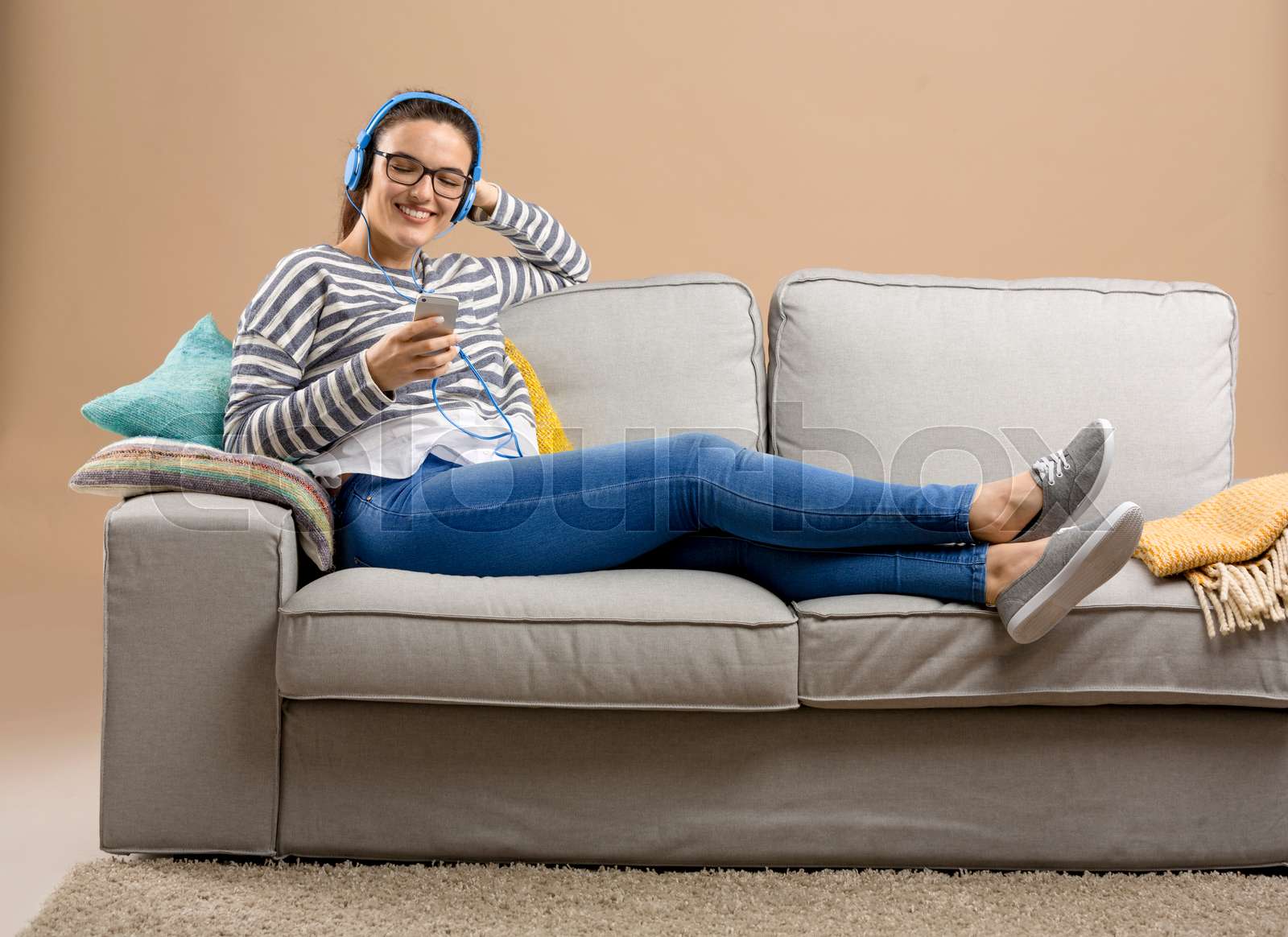 Relax at home | Stock image | Colourbox