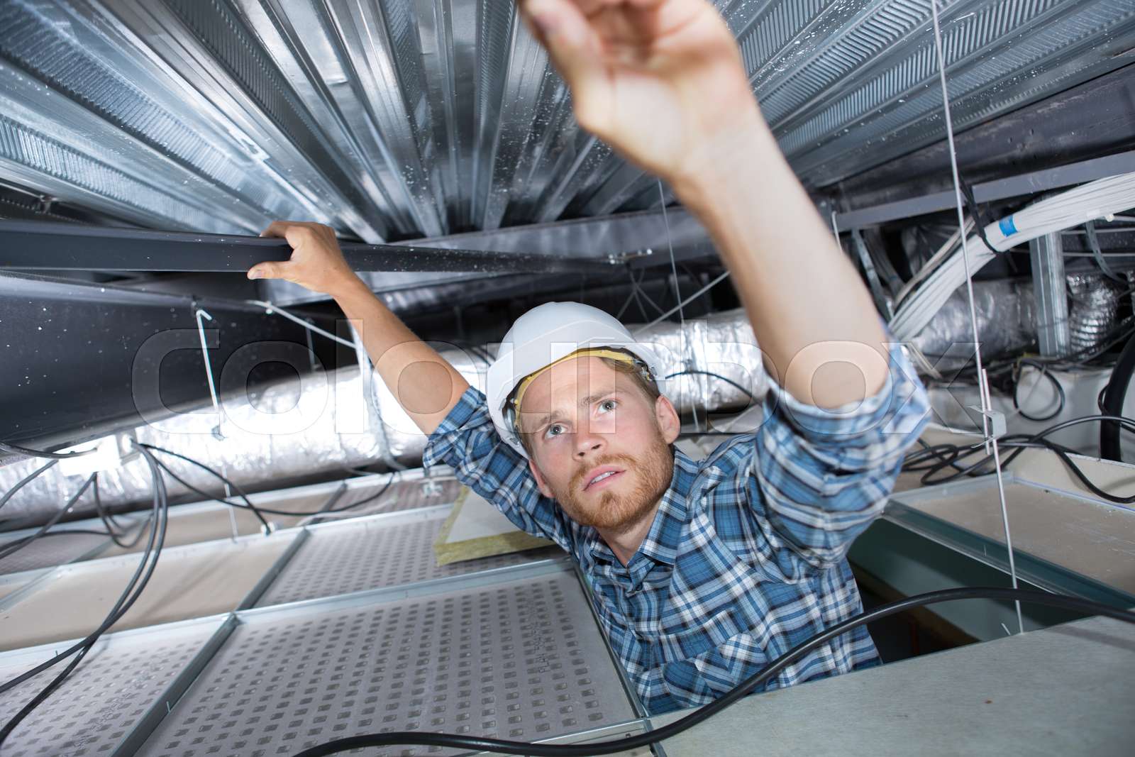 checking the leak | Stock image | Colourbox