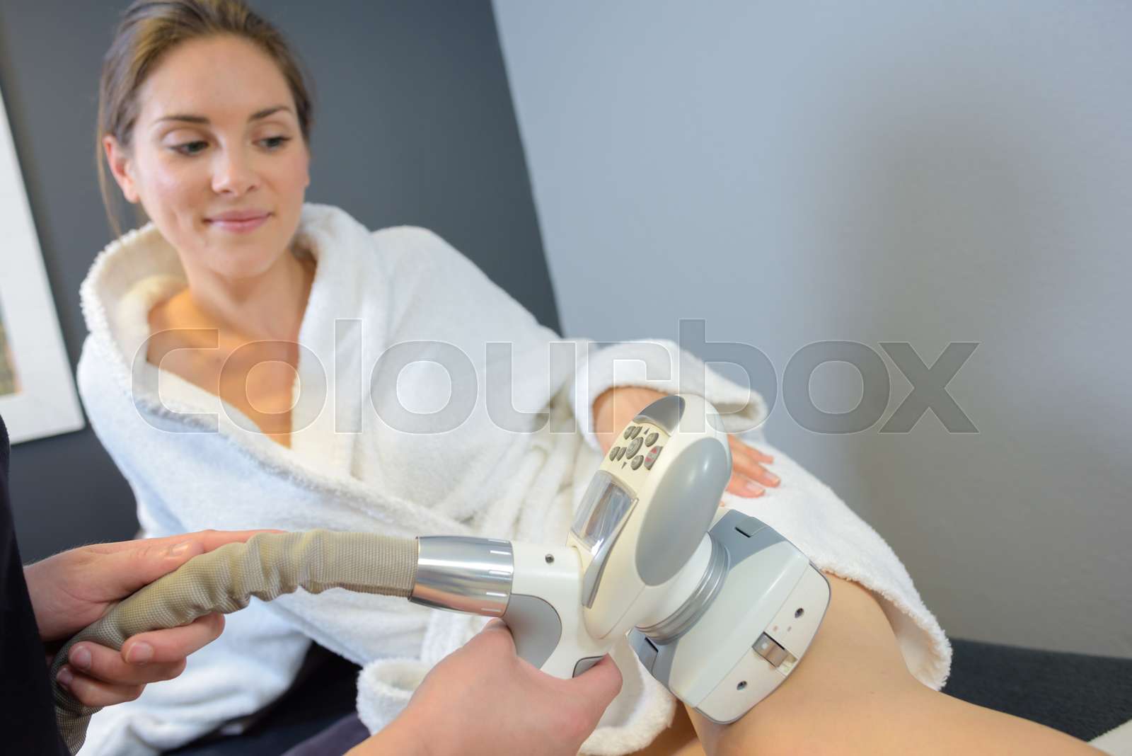 radio frequency procedure Stock image Colourbox