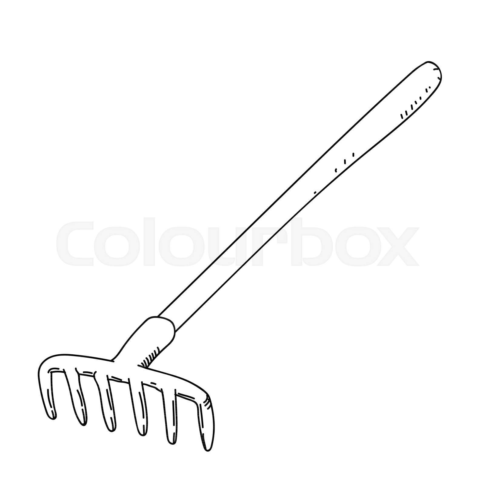 Rake Clip Art Black And White