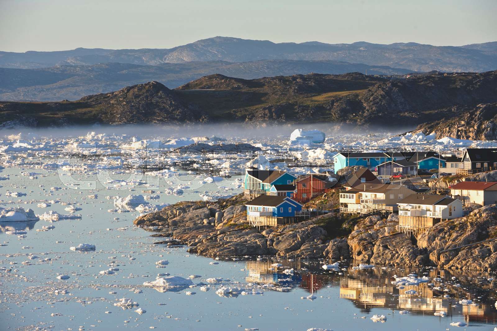 Ilulissat Gr nland Stock Bild Colourbox