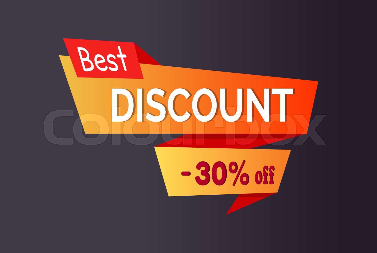 Best Discount 30 of Promo Poster with Text Label Stock vector