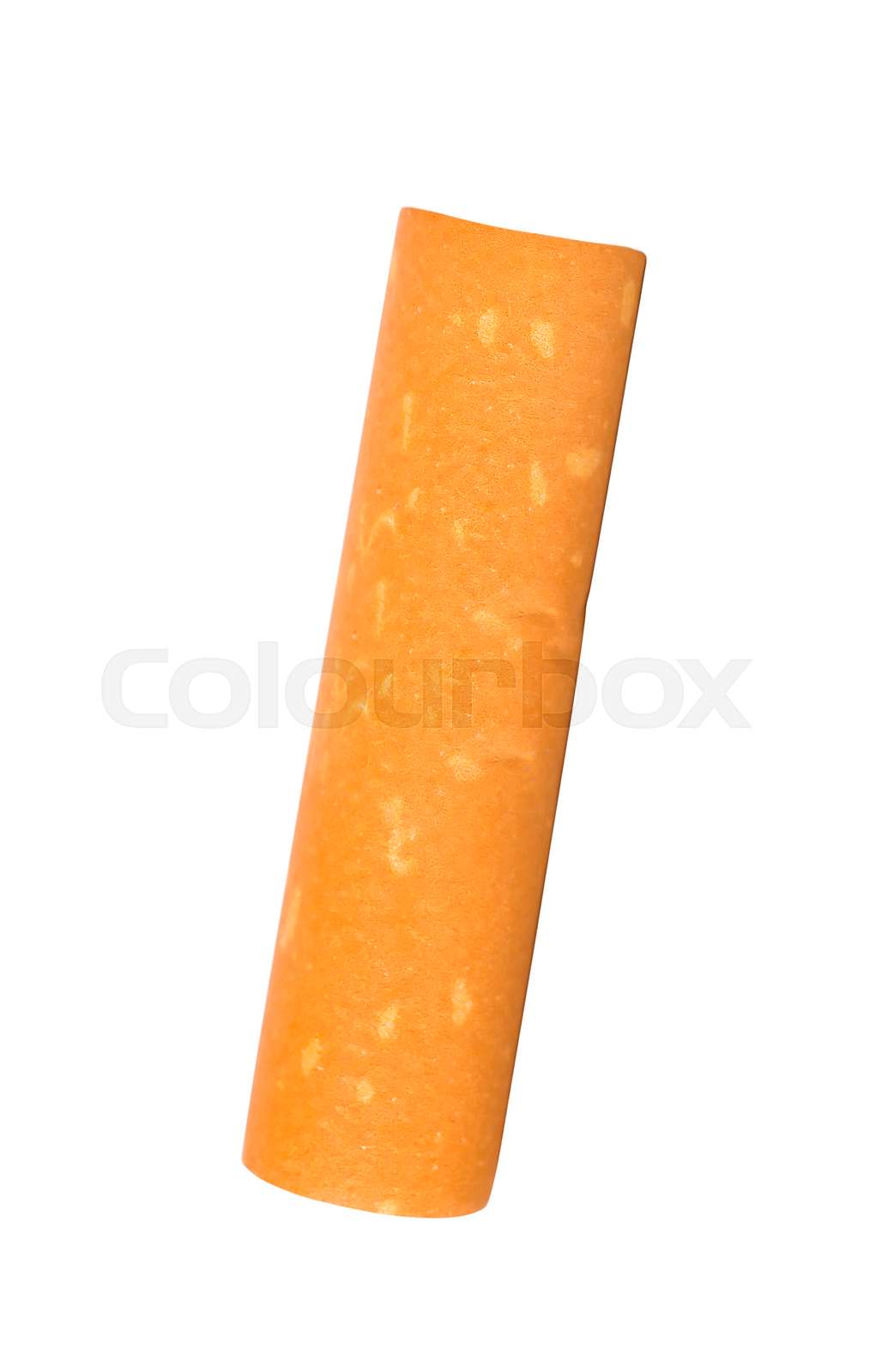 Cigarette Filter Isolated Stock Image Colourbox