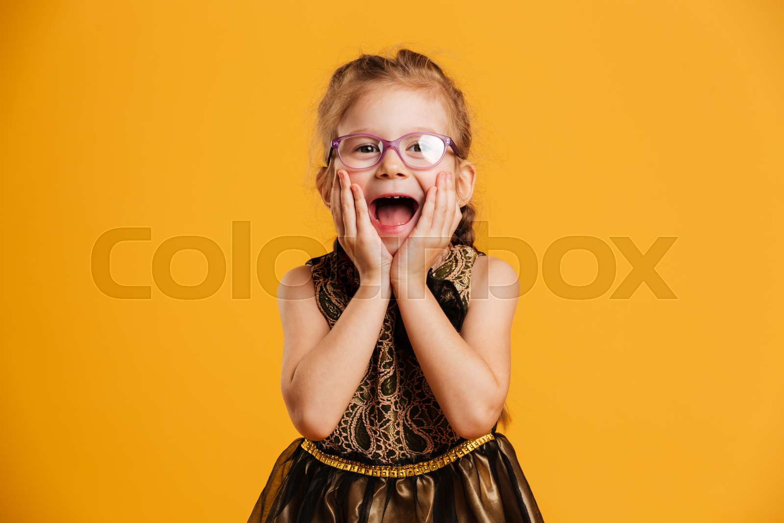 Shocked Little Girl Child Stock Image Colourbox Shocked Little Girl Child Stock Image Colourbox