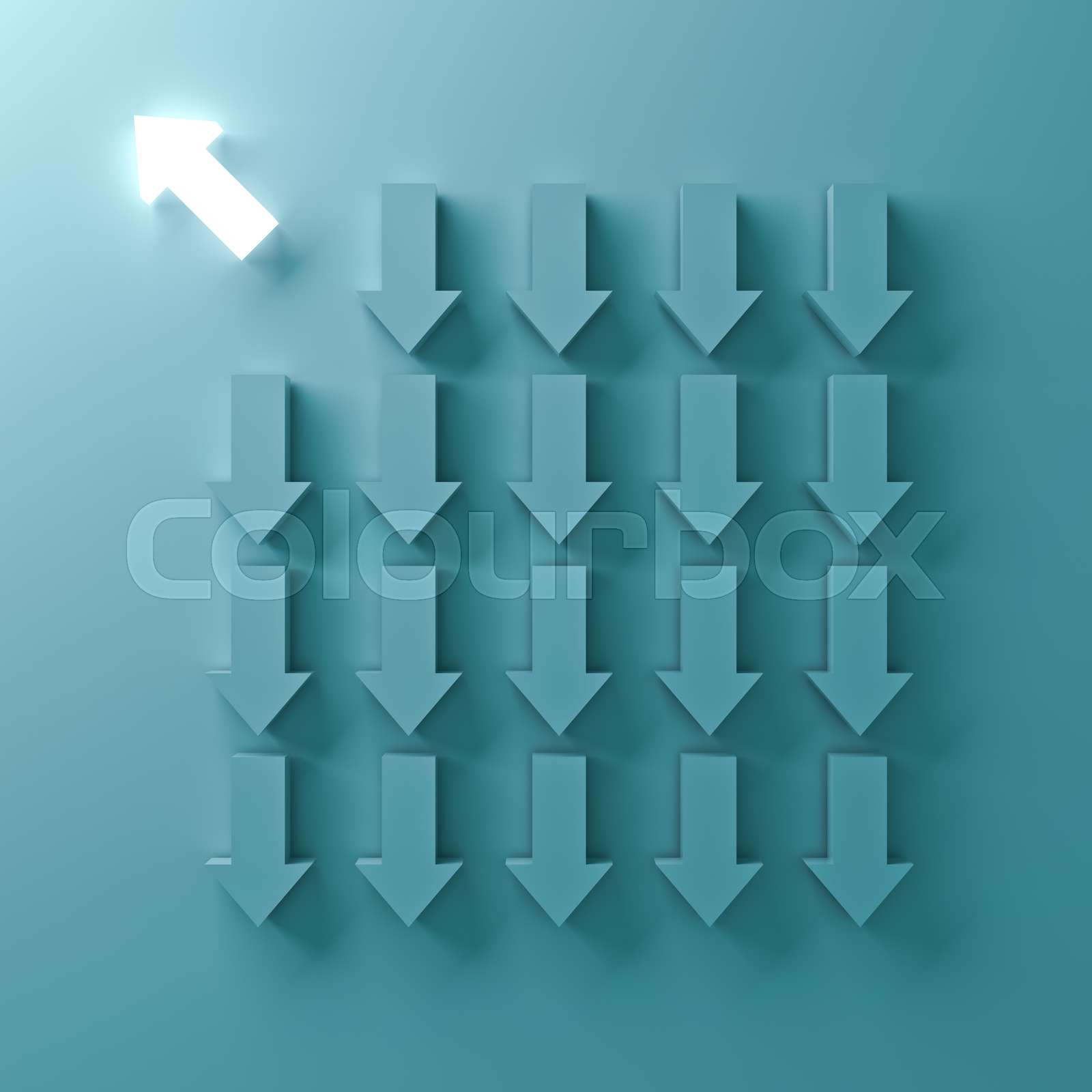 differenz, illustration, dasselbe Stock Bild Colourbox