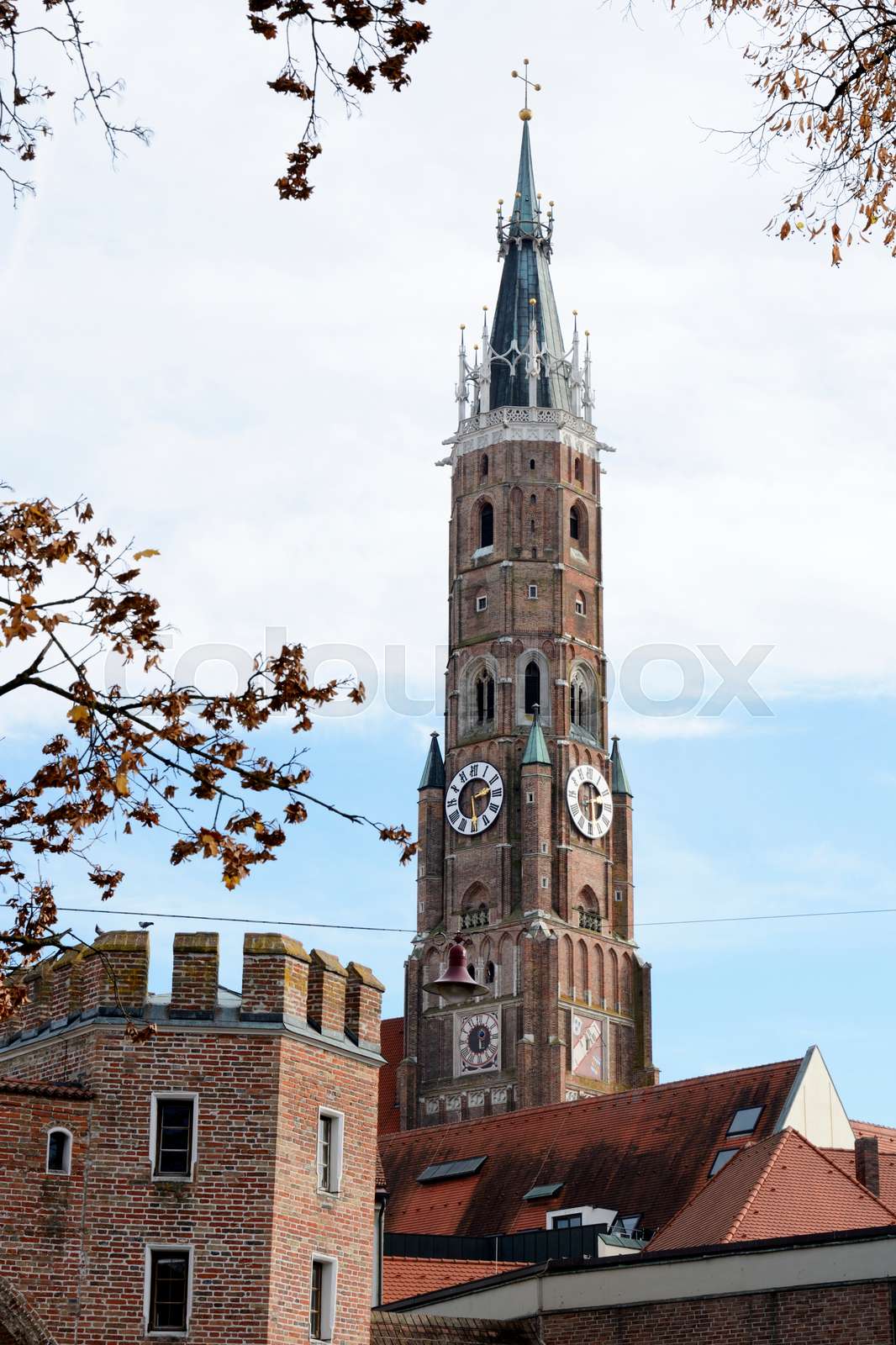 St. Martin Church in Landshut | Stock image | Colourbox