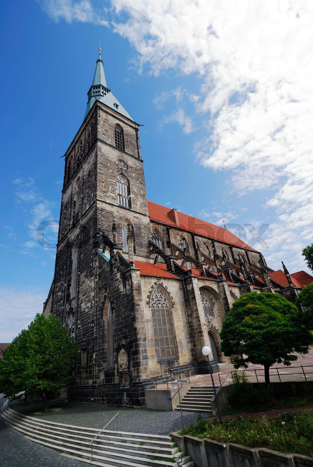 St. Andreas church Stock image Colourbox