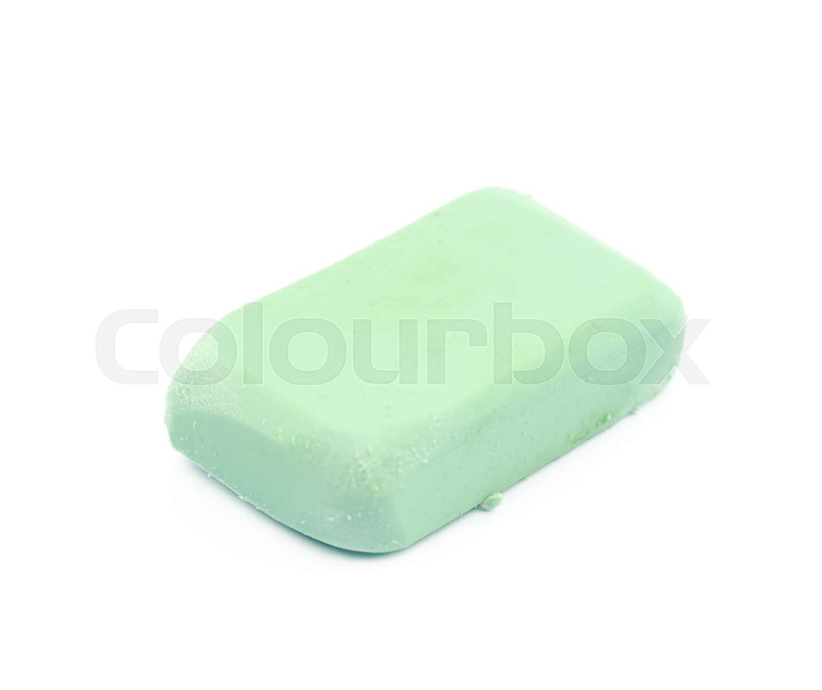 Rubber eraser isolated Stock image Colourbox