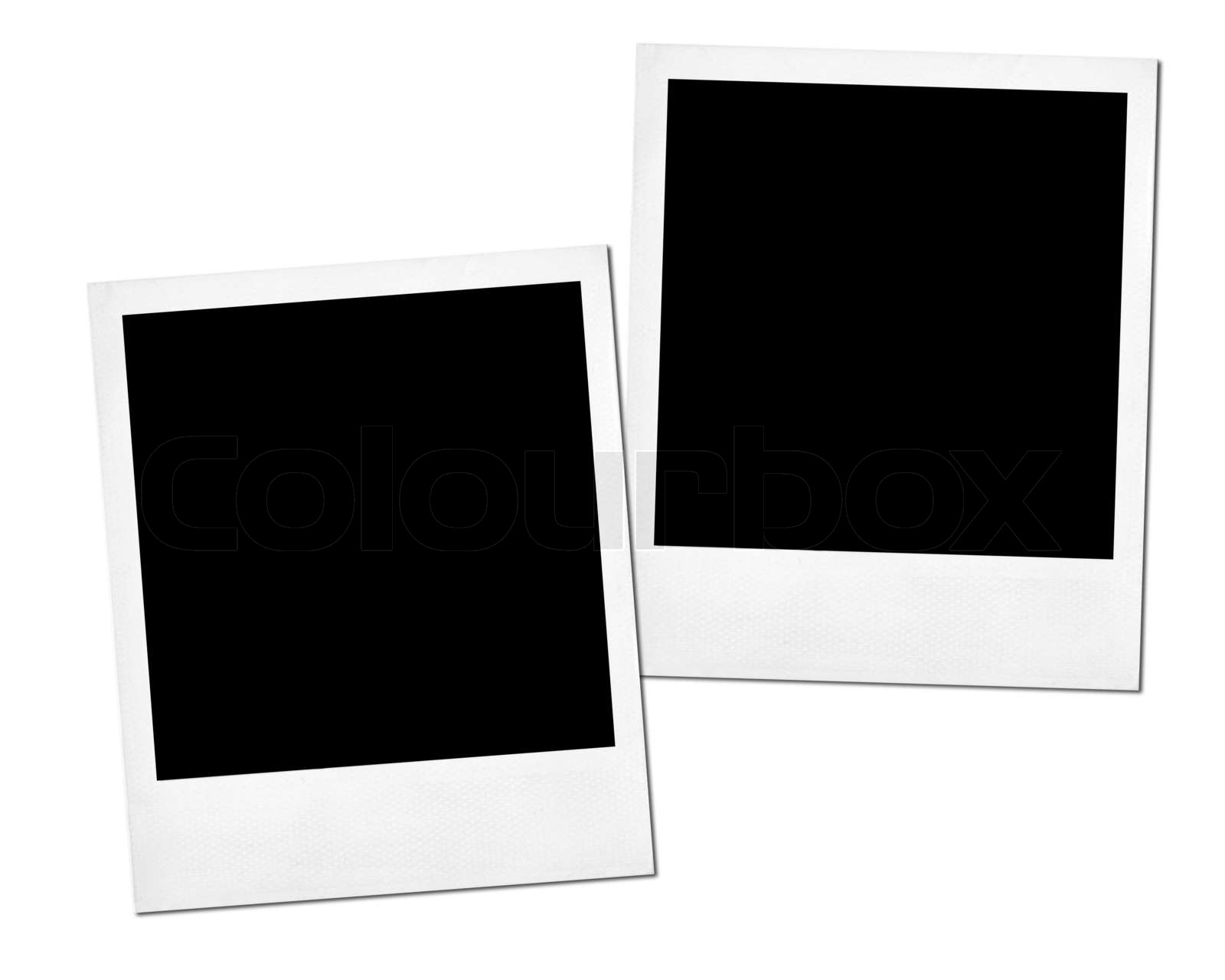 Blank Fotos auf einem weißen isoliert | Stock Bild | Colourbox