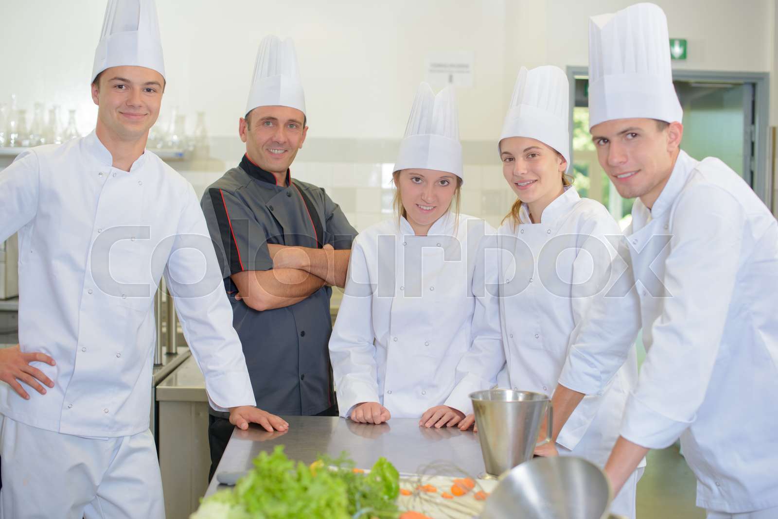kitchen staff | Stock image | Colourbox