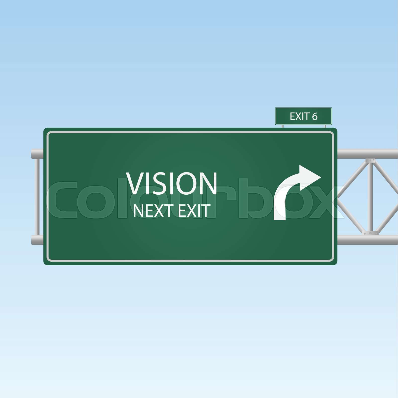 Vision Sign | Stock vector | Colourbox