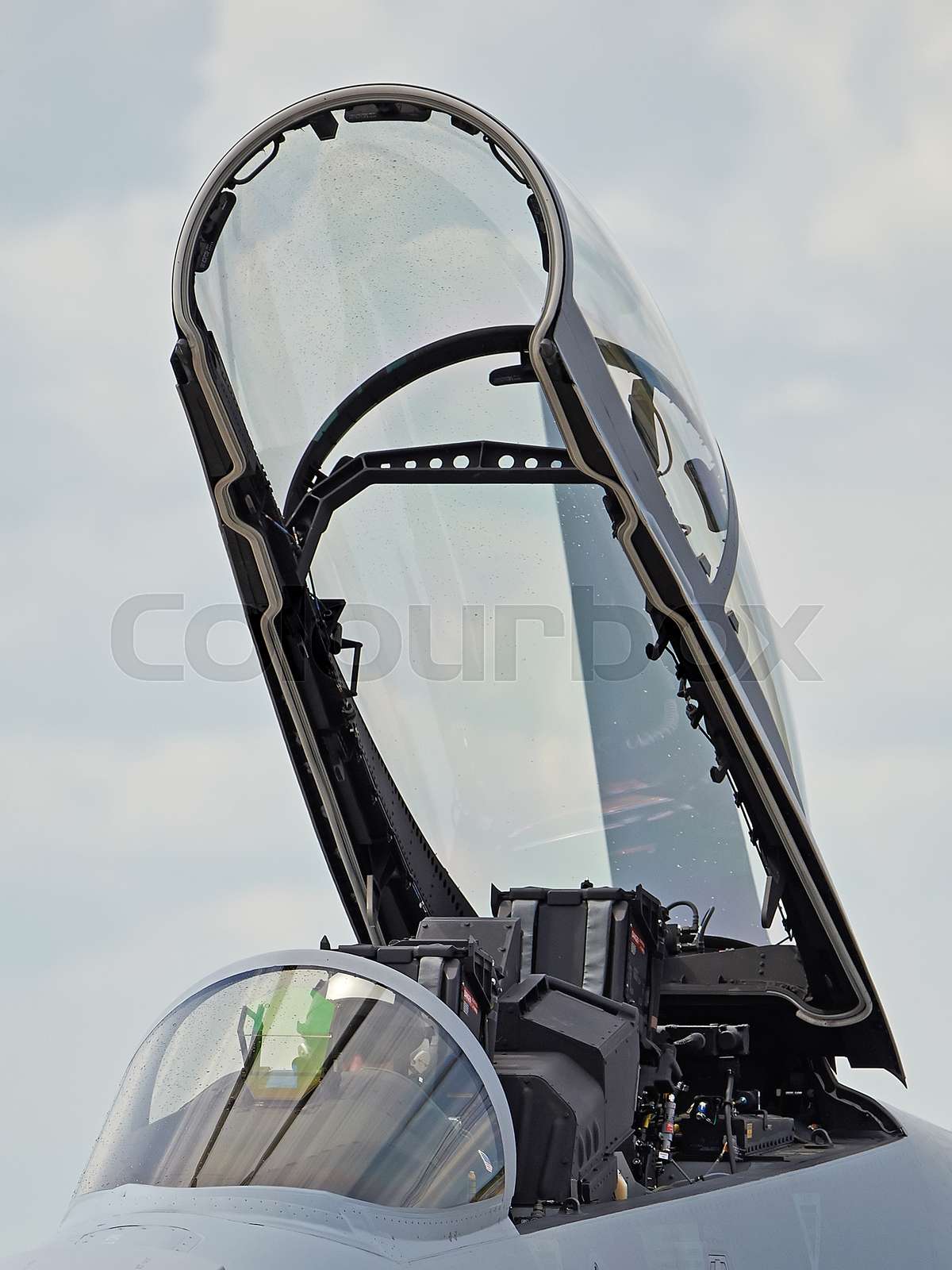 Fighter Jet Cockpit | Stock Image | Colourbox