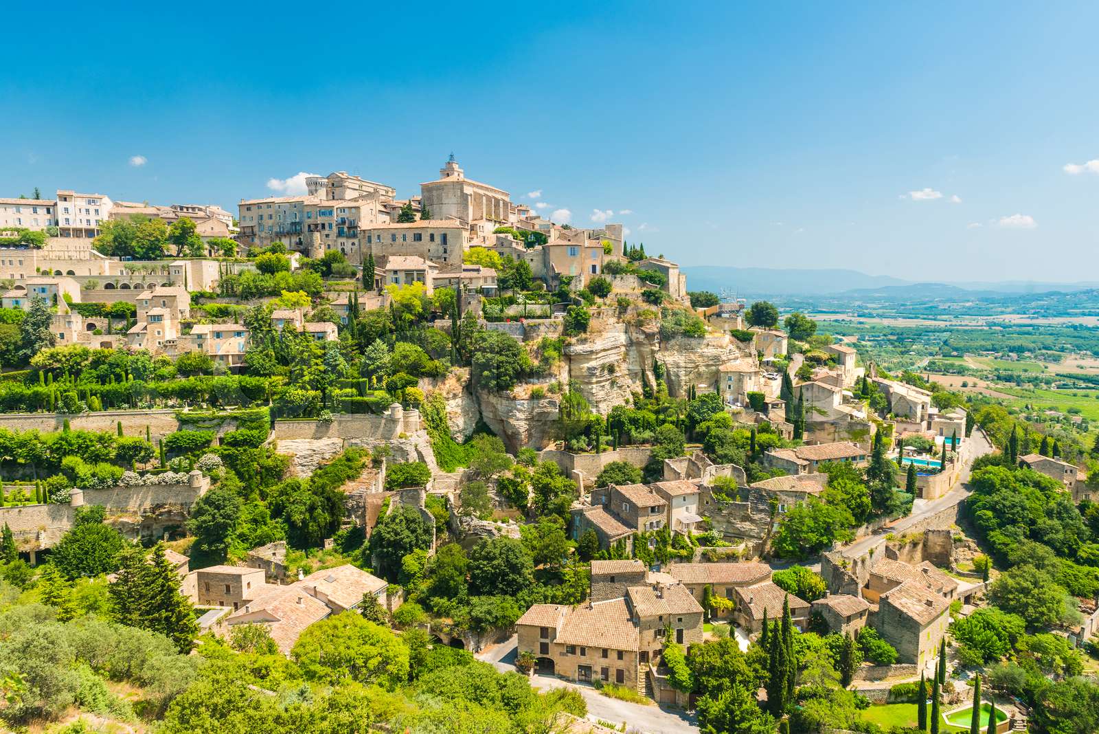 Gordes | Stock image | Colourbox