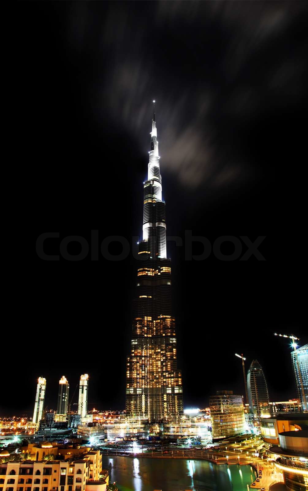 Tallest tower ever made Stock image Colourbox