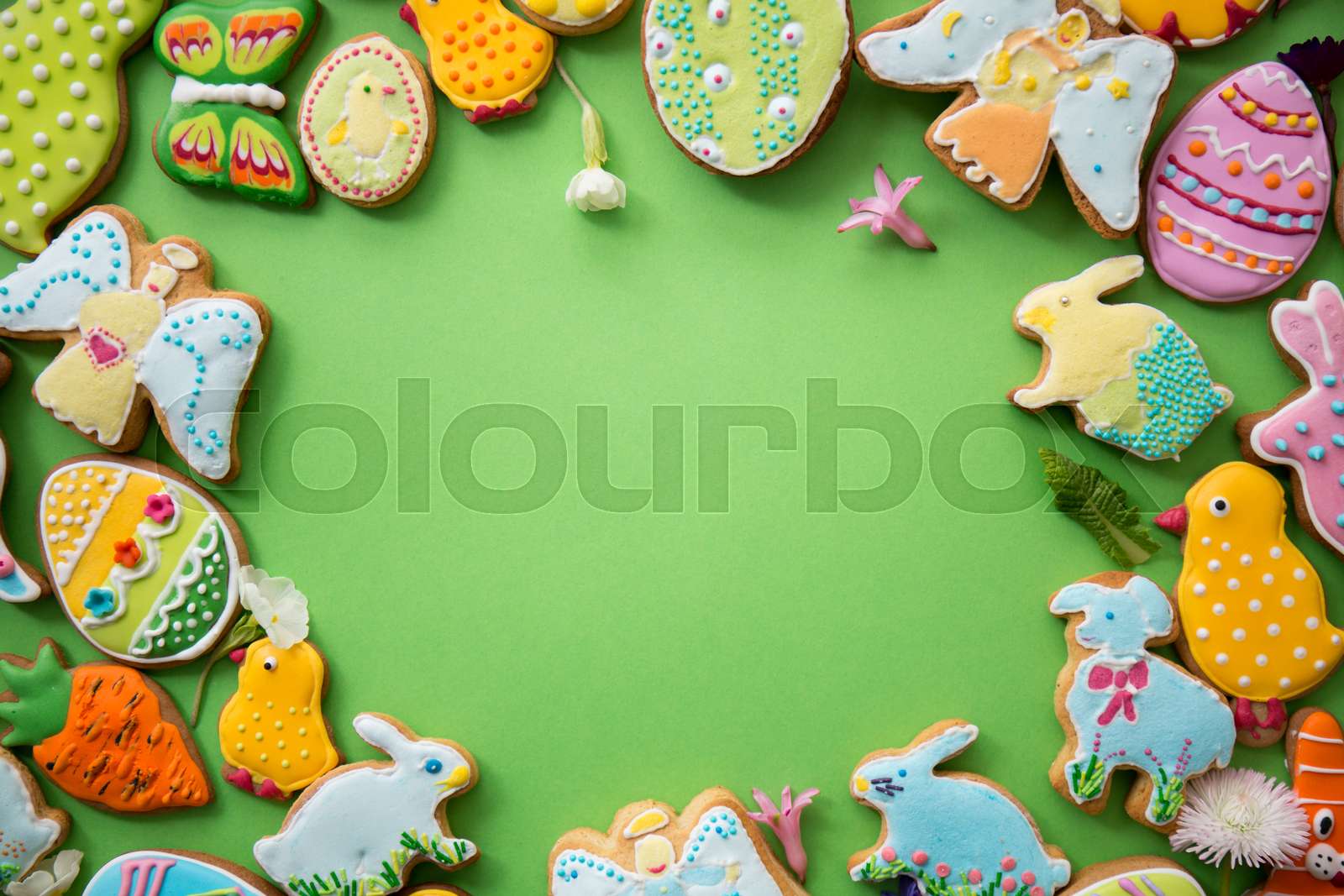 Frame of gingerbread | Stock image | Colourbox