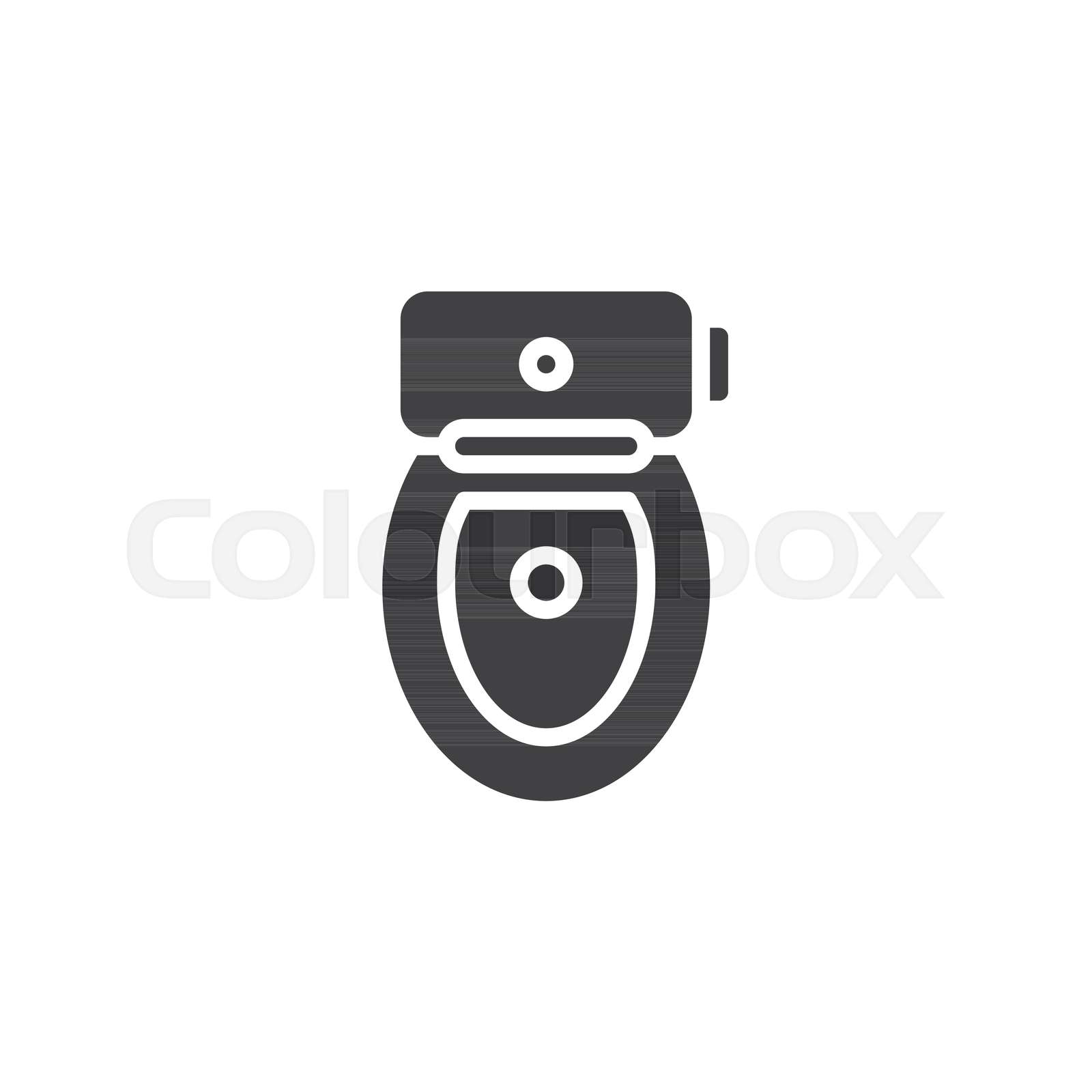 Commode Cartoon Top View Toilet Seat Top View