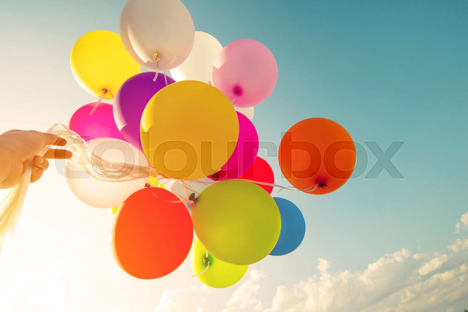Vintage balloon | Stock image | Colourbox