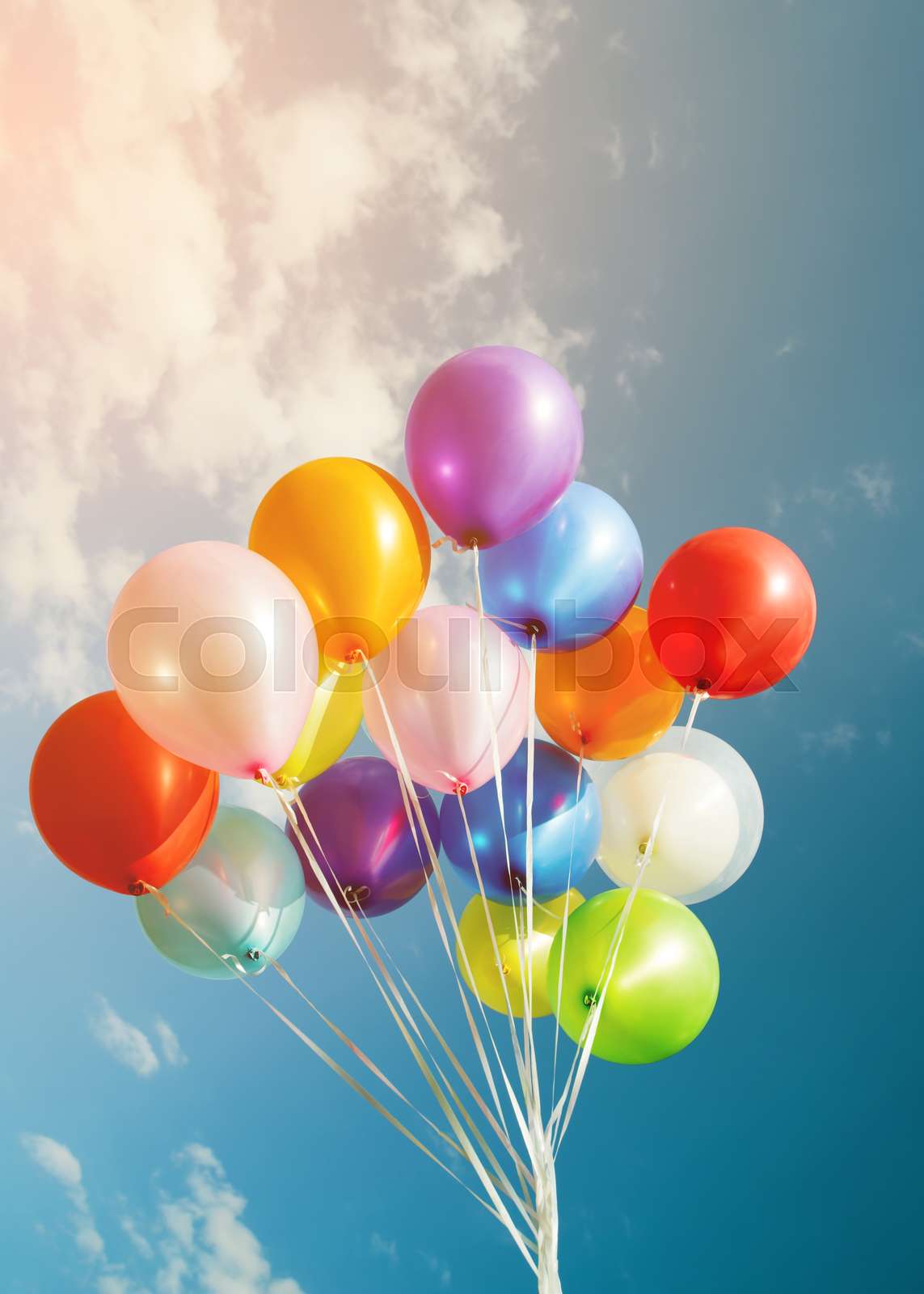 vintage balloon | Stock image | Colourbox