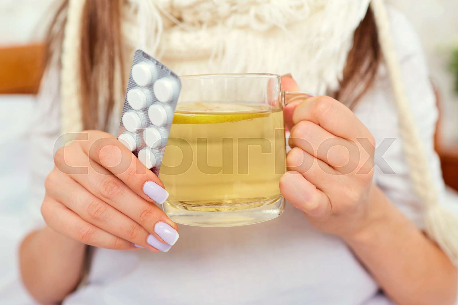 Seasonal diseases and viruses. Stock image Colourbox