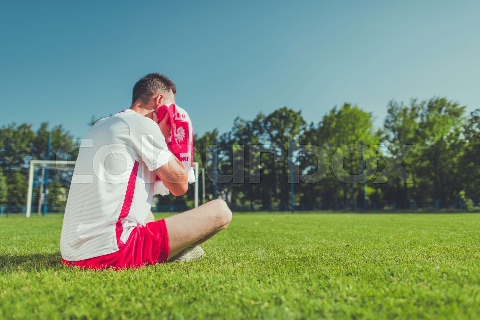 Crying Football Fan Stock Image Colourbox Crying Football Fan Stock Image Colourbox