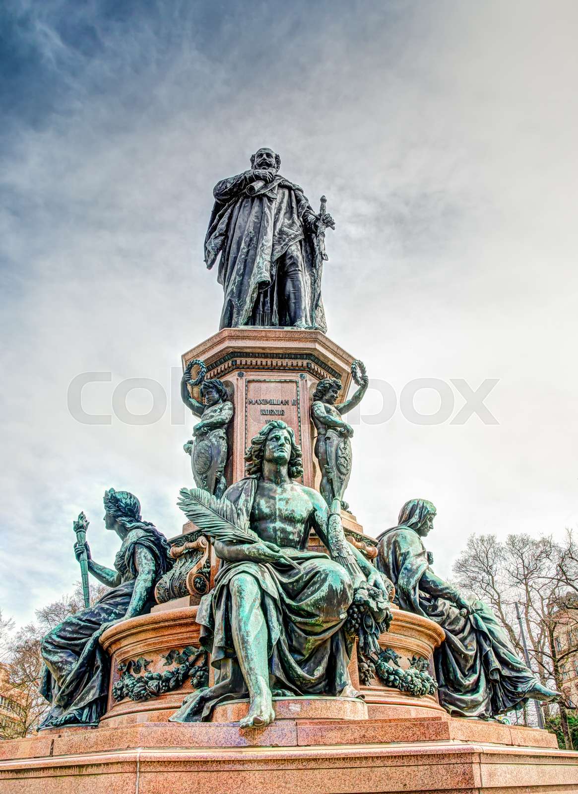 King Max monument in Munich | Stock image | Colourbox