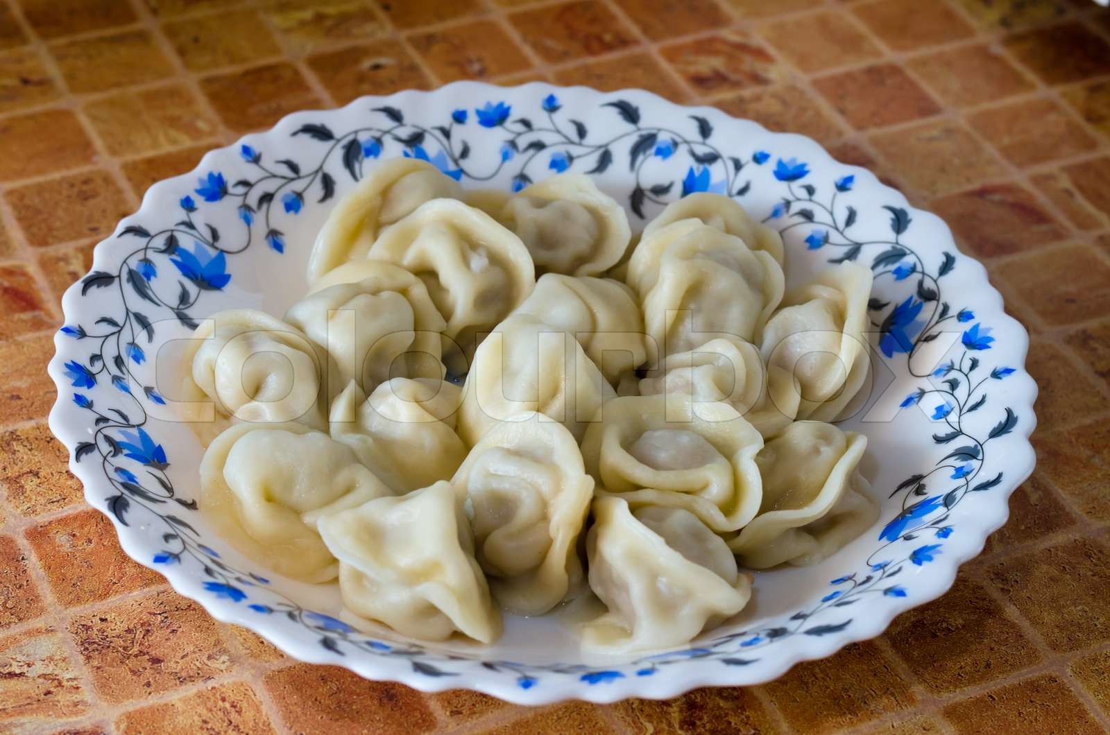 Russian pelmeni | Stock image | Colourbox
