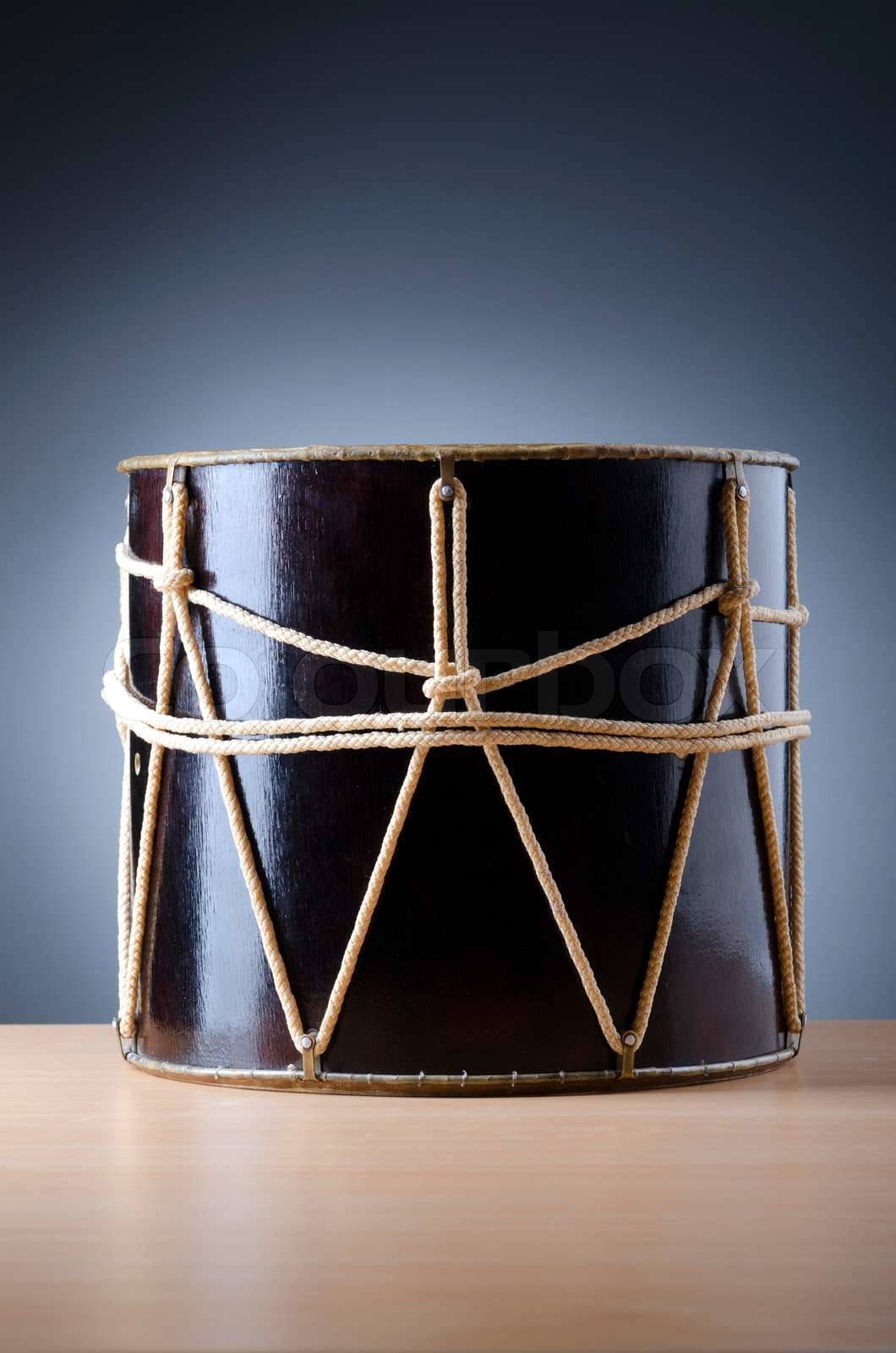 Traditional azeri drum called nagara Stock image Colourbox