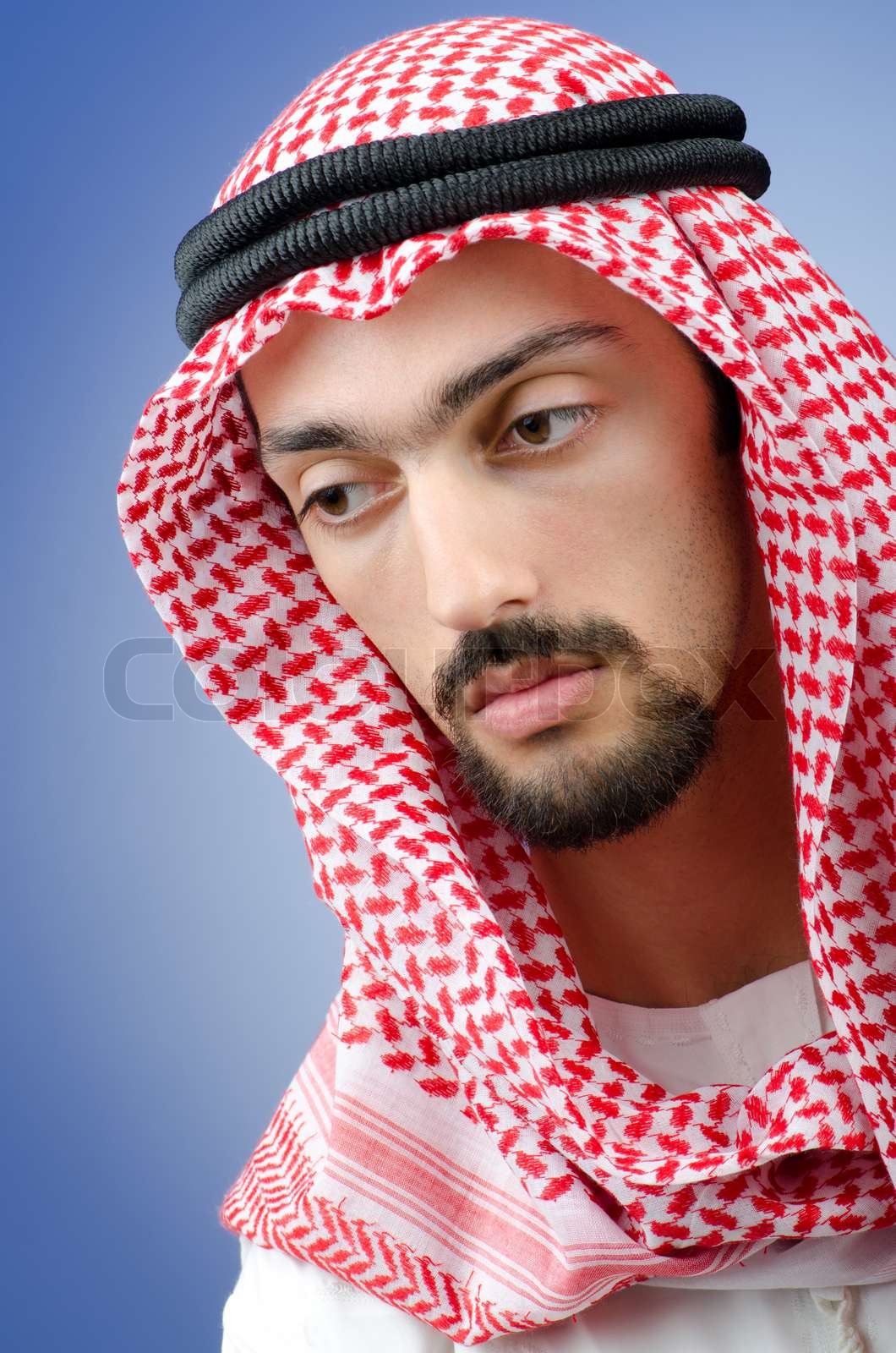 Diversity concept with young arab Stock image Colourbox