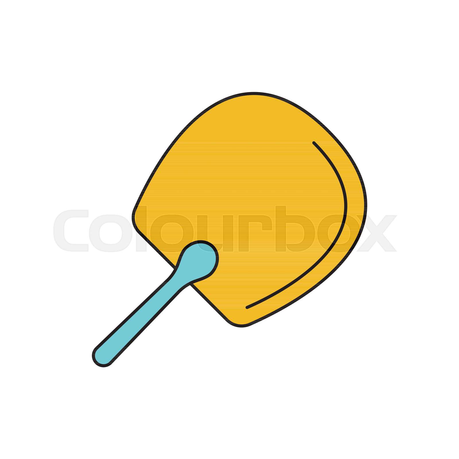Decoration hand icon, cartoon style | Stock vector | Colourbox