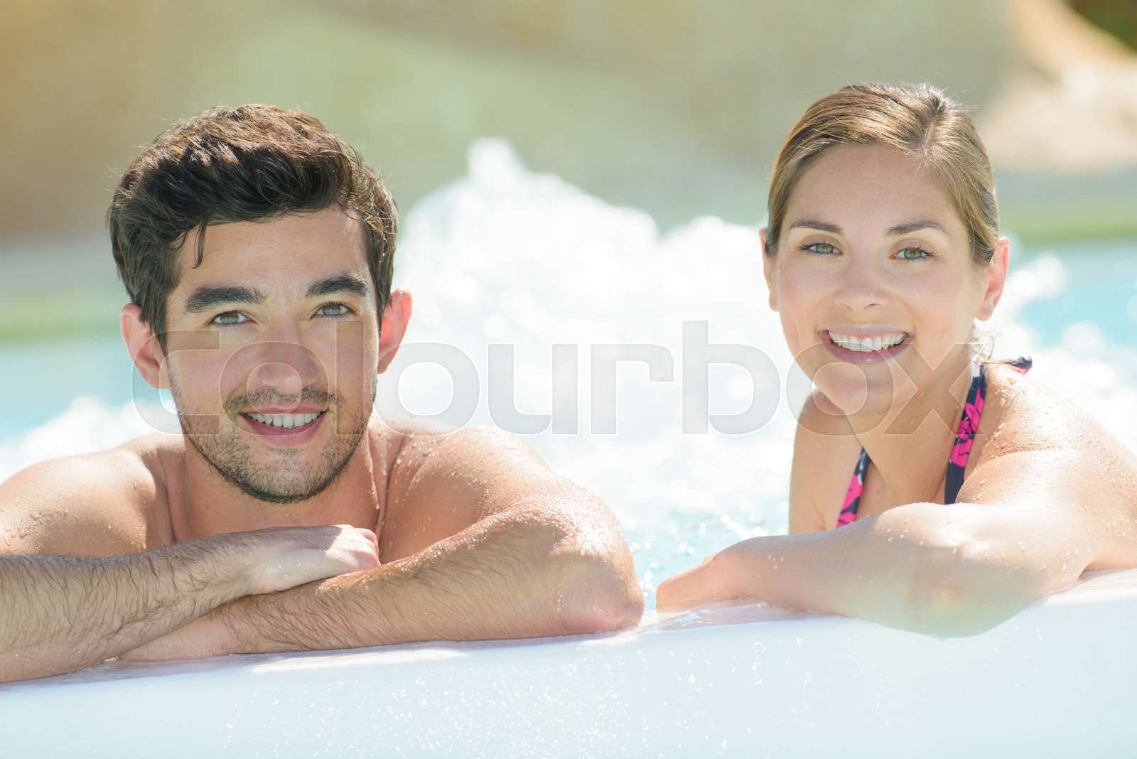Jacuzzi Bath Couple