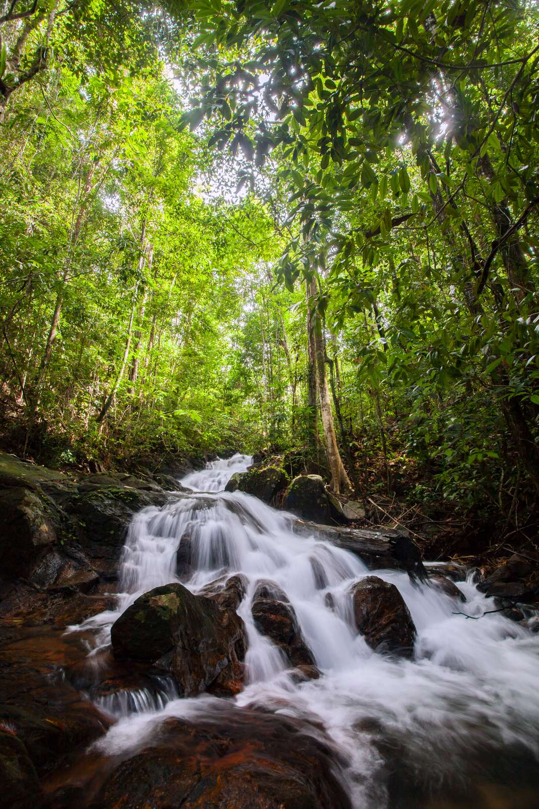 sai rung waterfall | Stock image | Colourbox