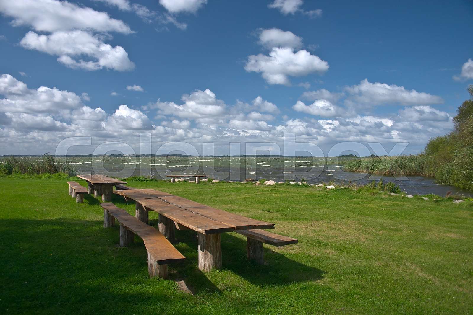 Arresø Stock image Colourbox