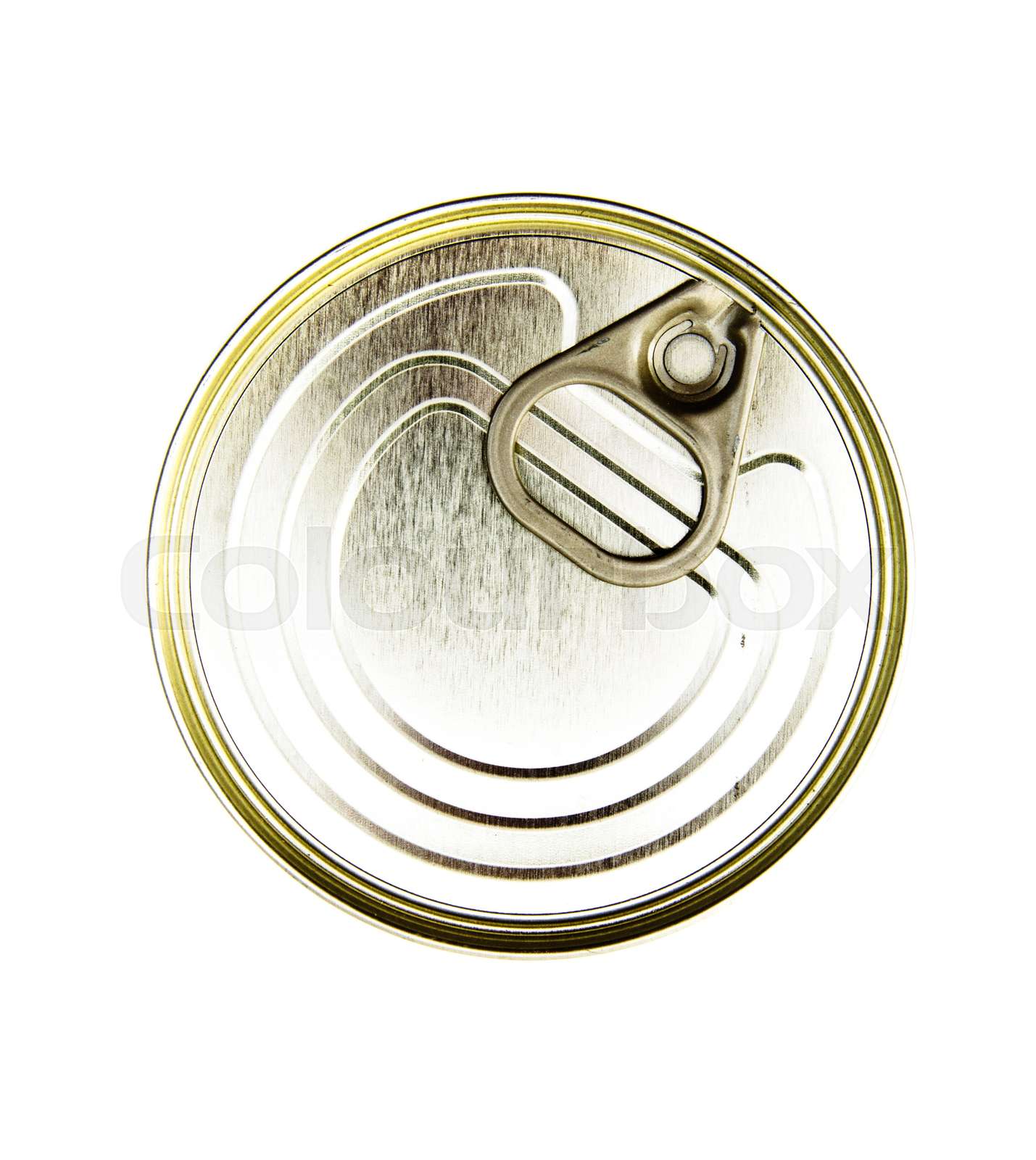 Top Of An Unopened Soda Can Stock Image Colourbox