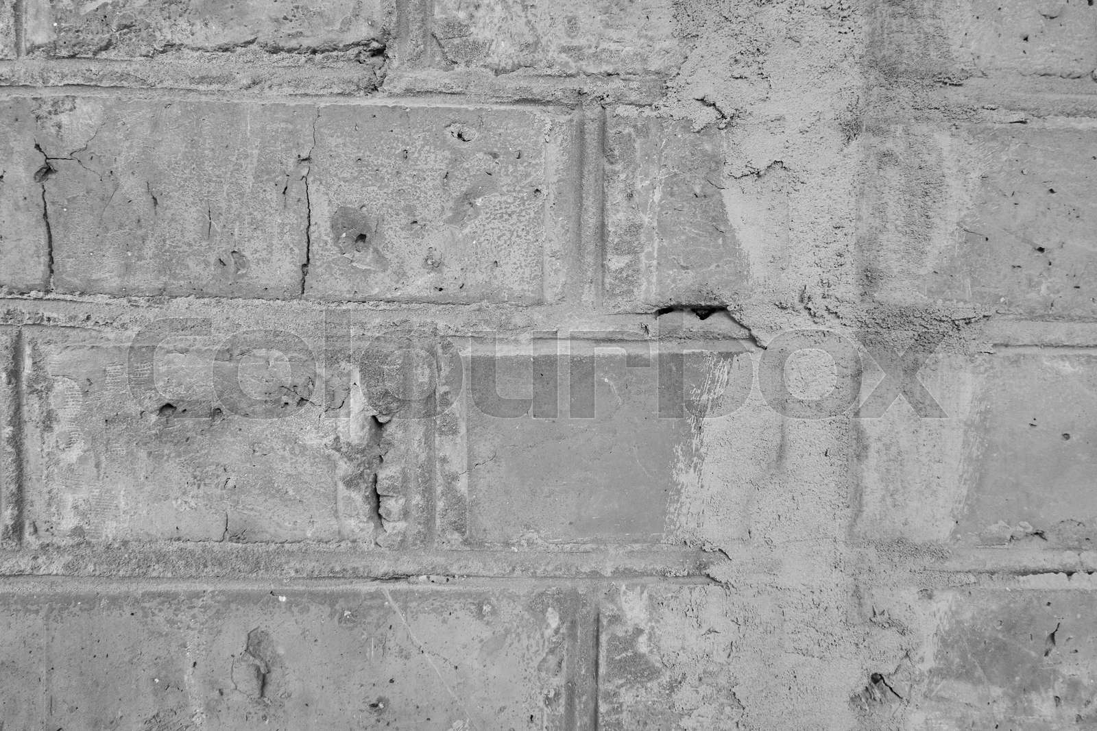 Exterior Brick Wall Stock Image Colourbox