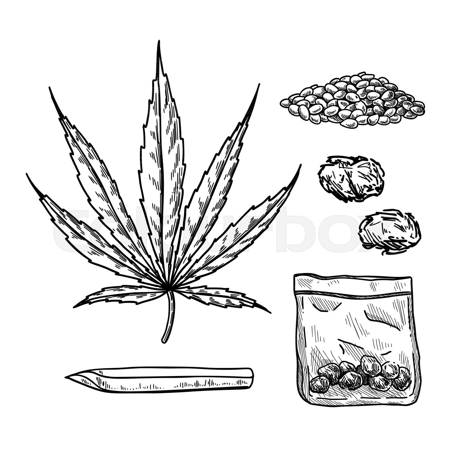 Weed Drawings