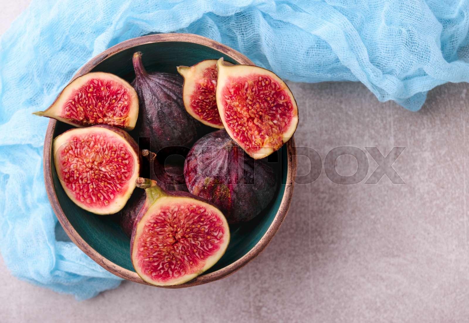 Fresh figs Stock image Colourbox