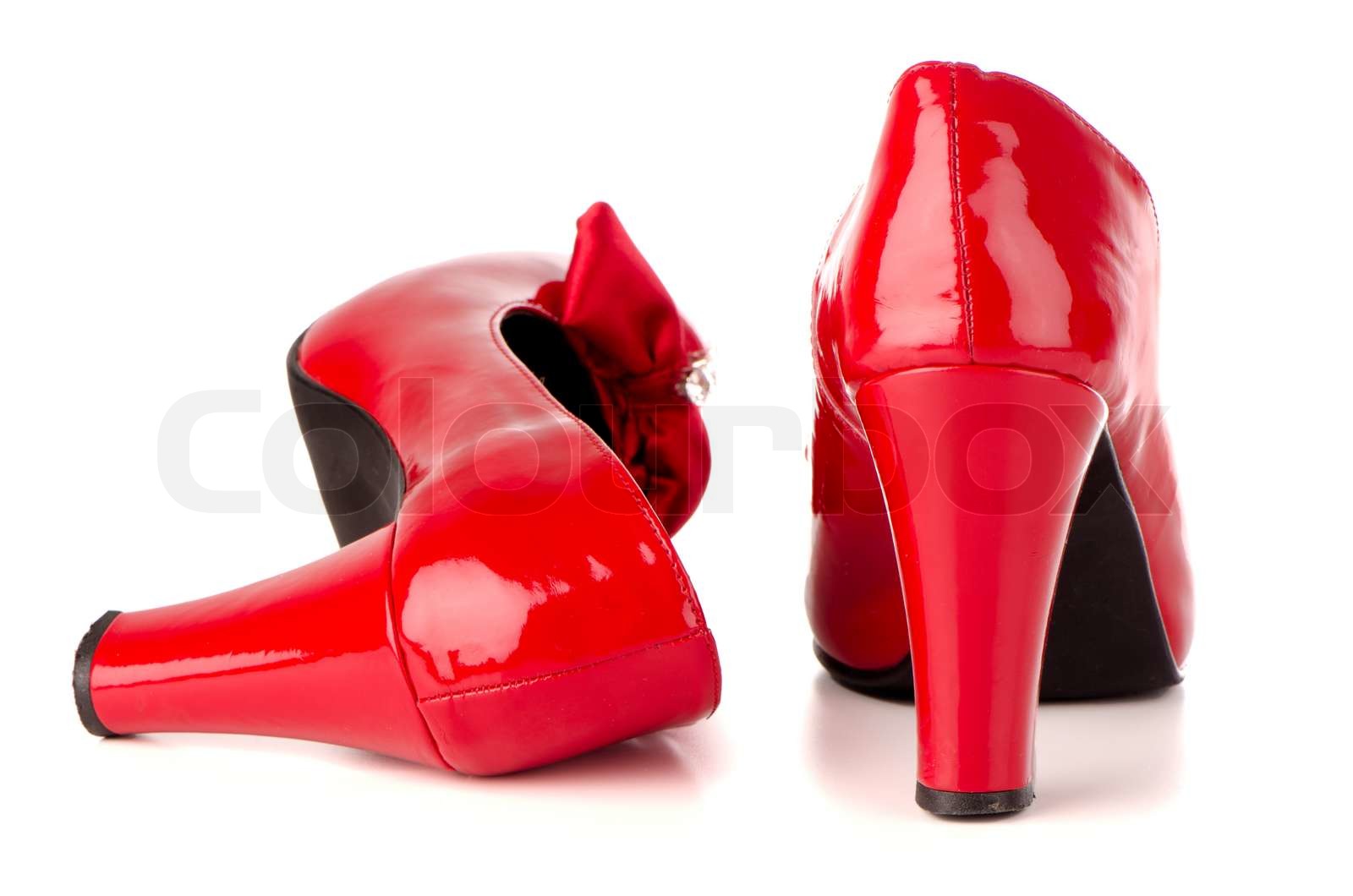 røde sko | Stock foto | Colourbox