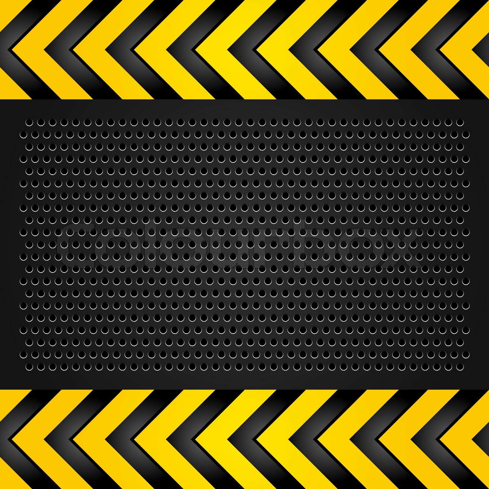 Metallic background template, perforated sheet Stock vector Colourbox
