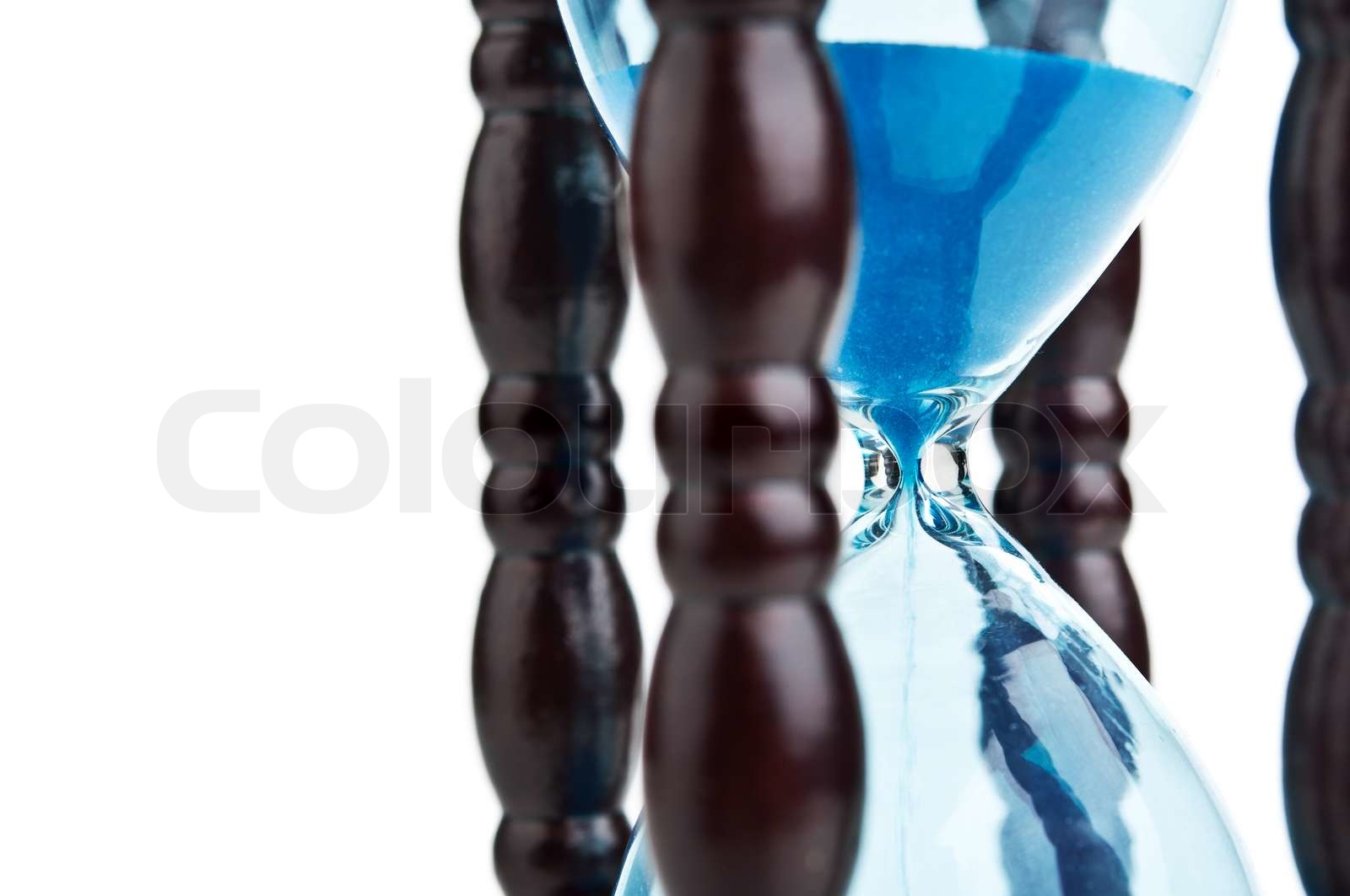 retro hourglass | Stock Bild | Colourbox