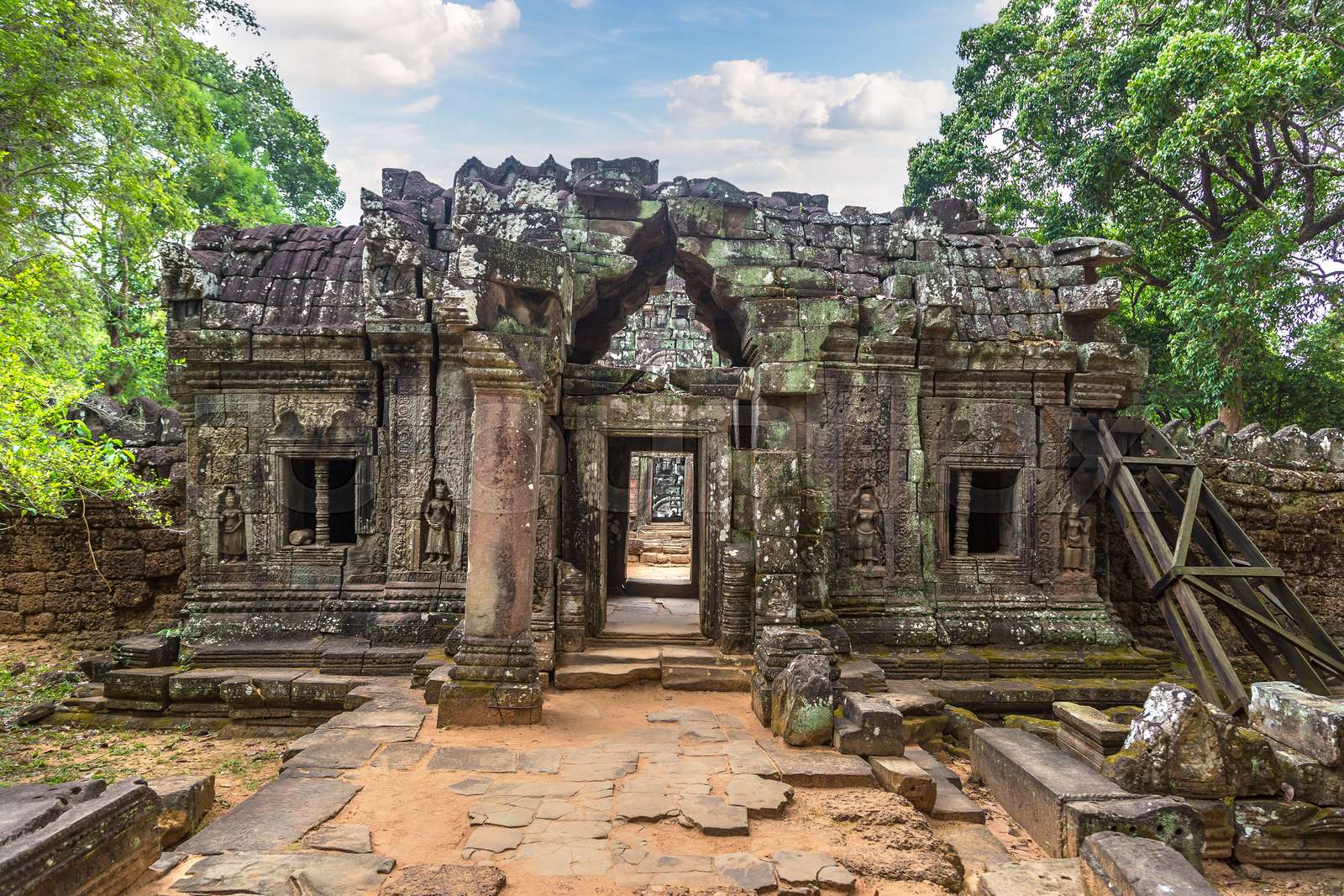 Ta Som temple in Angkor Wat | Stock image | Colourbox