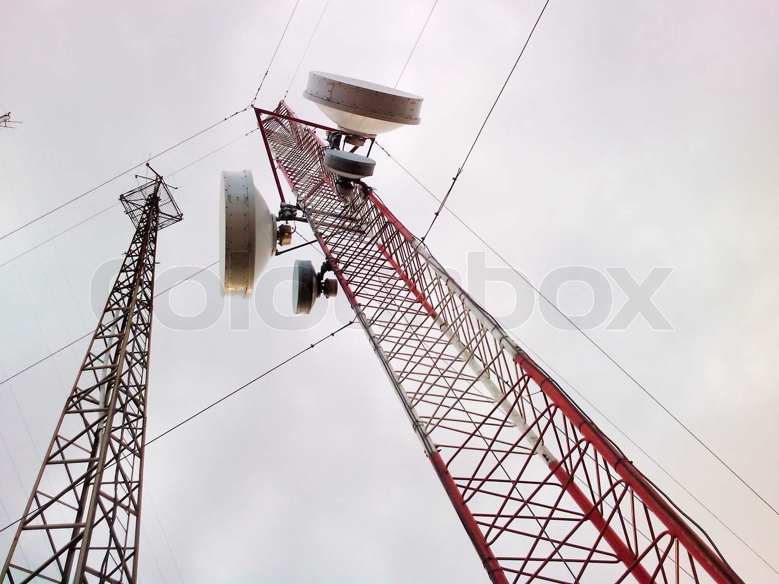 RadioAntenne Stock Bild Colourbox