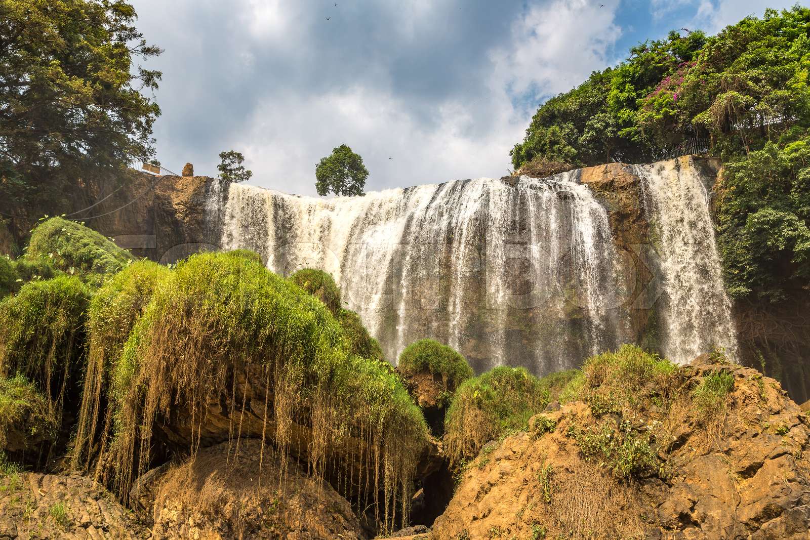 Elephant waterfall in Dalat | Stock image | Colourbox