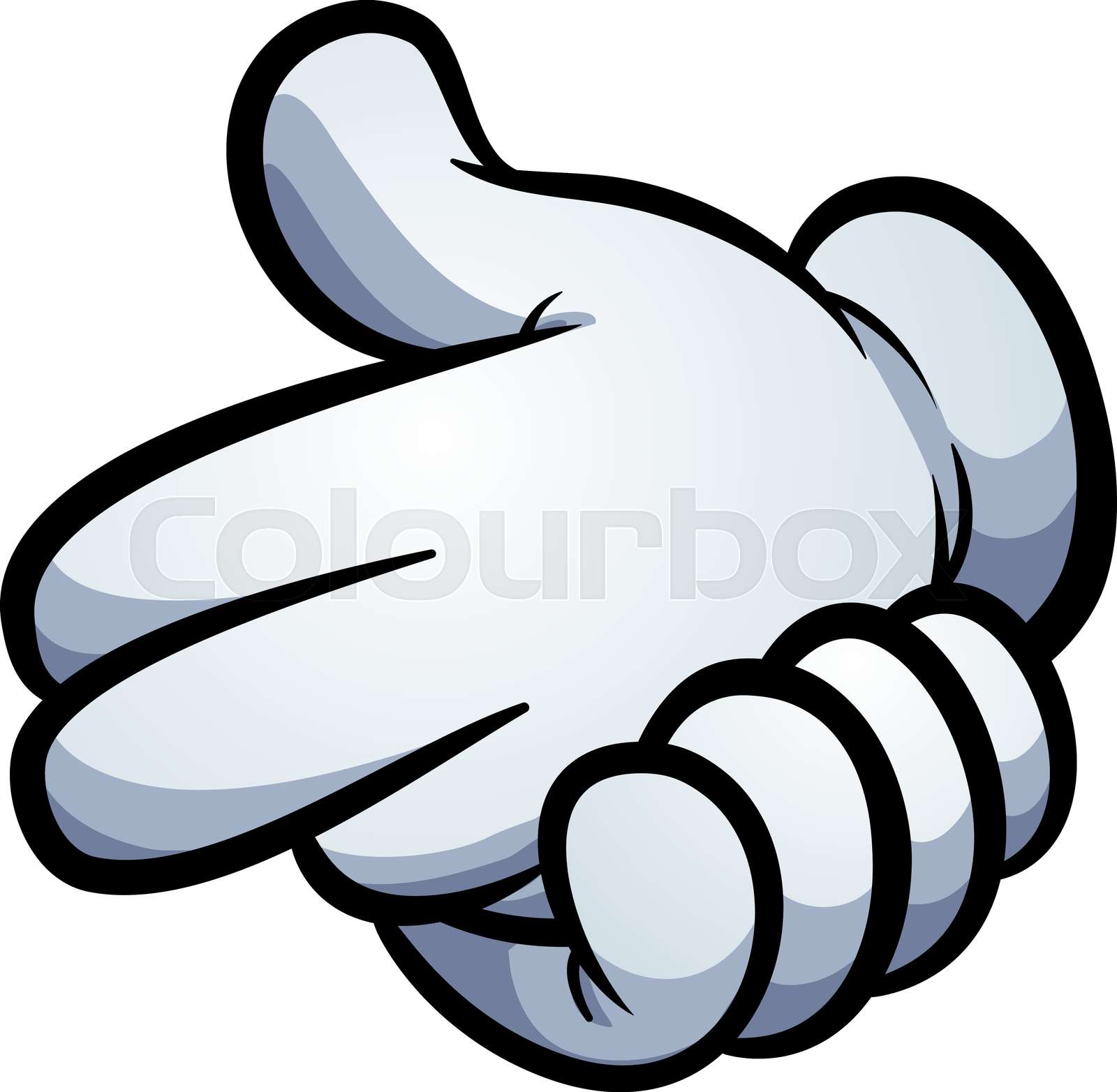 Gun hand sign Stock vector Colourbox