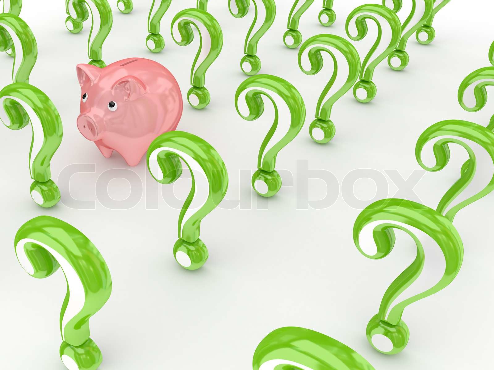 Solid investment concept Stock image Colourbox