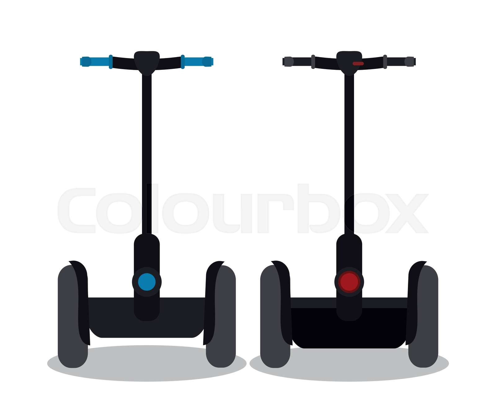 Segway design illustration | Stock vector | Colourbox