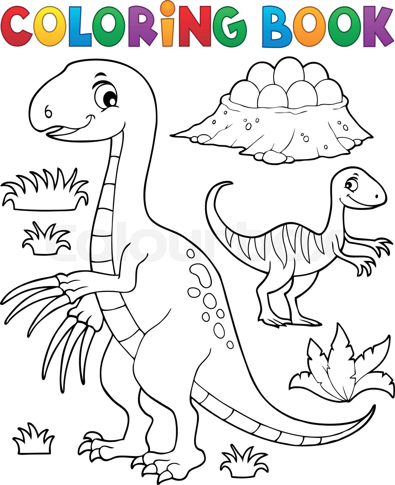 Therizinosaurus Coloring Pages