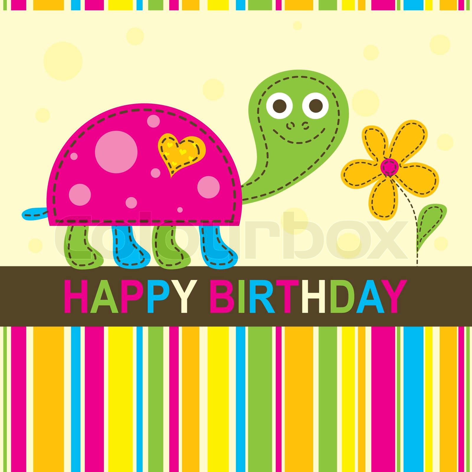 Vorlage Grußkarte, Vektor- | Stock-Vektor | Colourbox