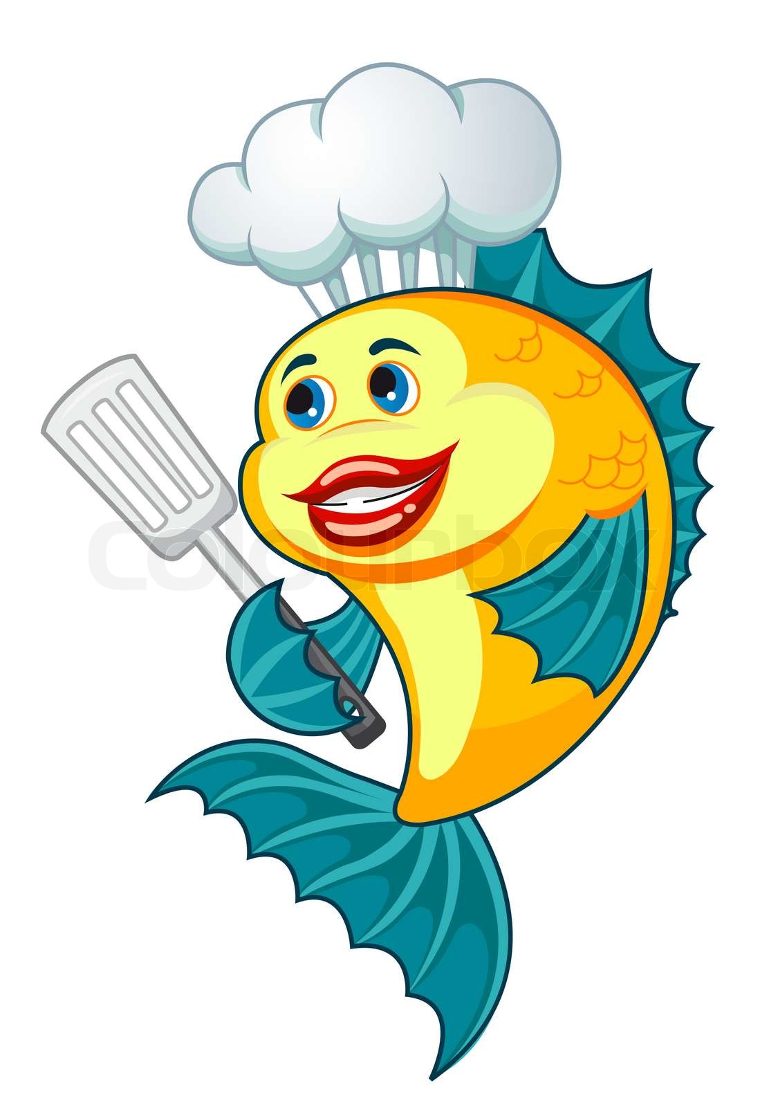 Kochen Fisch Stock Bild Colourbox
