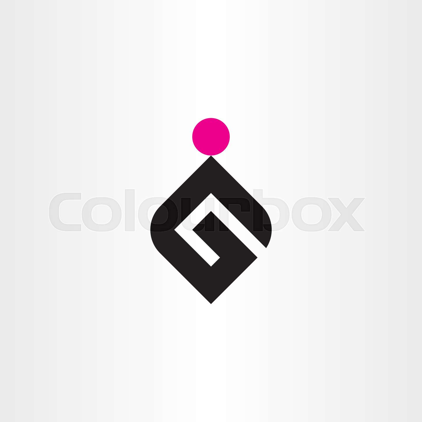 g, logo, kunst | Stock-Vektor | Colourbox